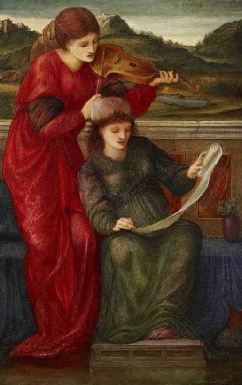 Edward Burne-Jones Music oil painting picture